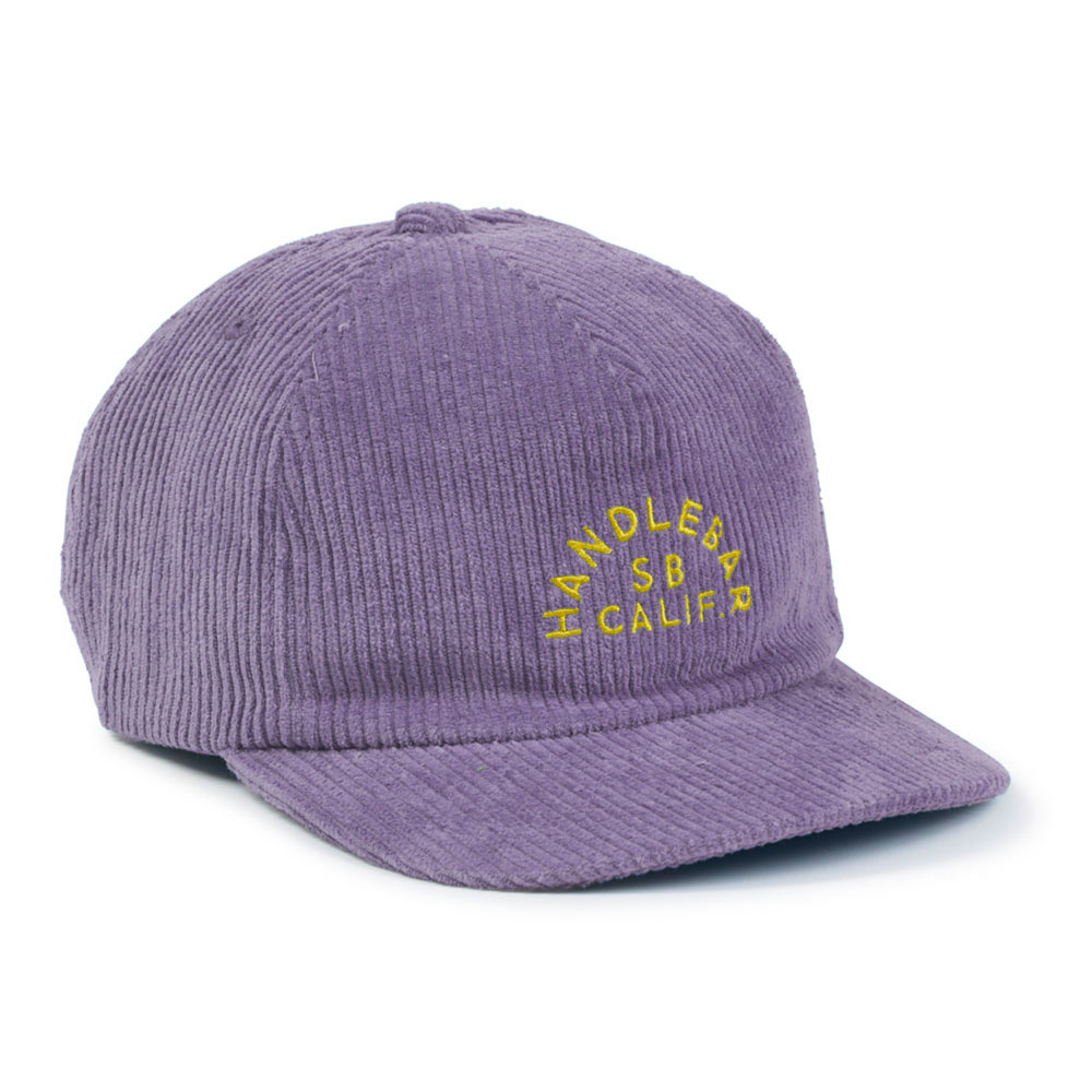 Handlebar Corduroy Hat - Purple
