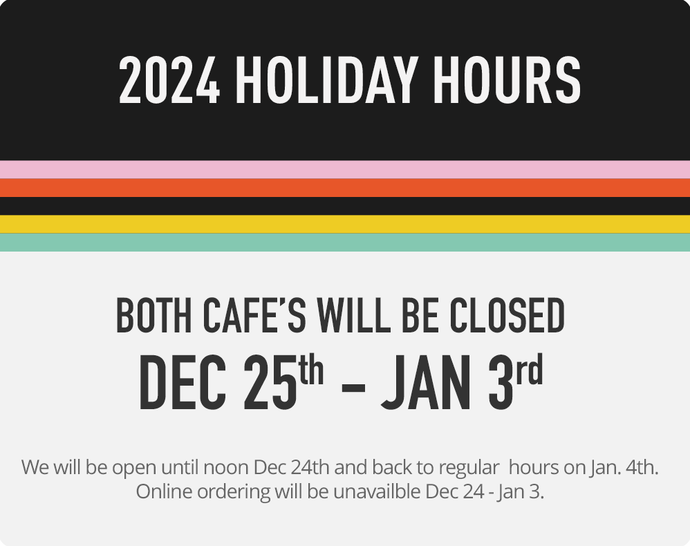 Handlebar Coffee 2024 Holiday Hours